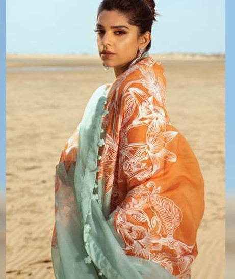 Crimson Saira Shakira Luxury Lawn`22 D#1-A