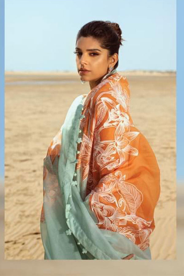 Crimson Saira Shakira Luxury Lawn`22 D#1-A