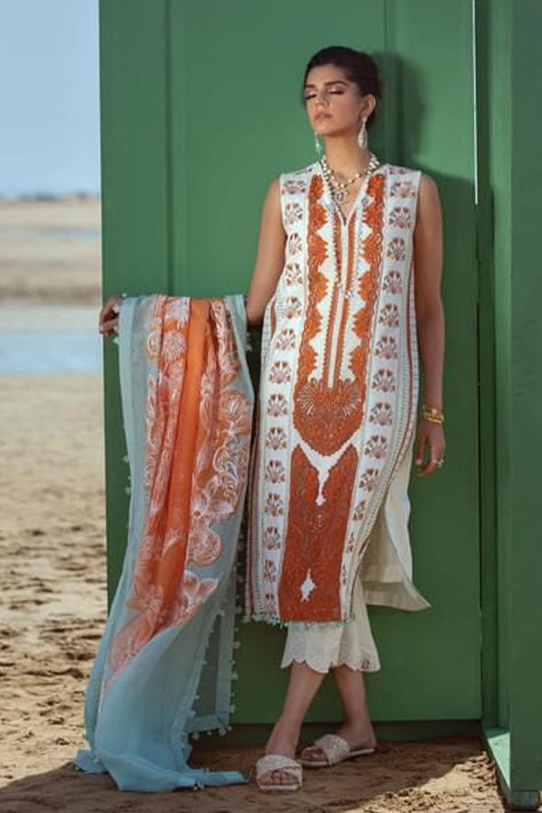 Crimson Saira Shakira Luxury Lawn`22 D#1-A