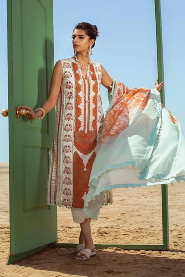 Crimson Saira Shakira Luxury Lawn`22 D#1-A