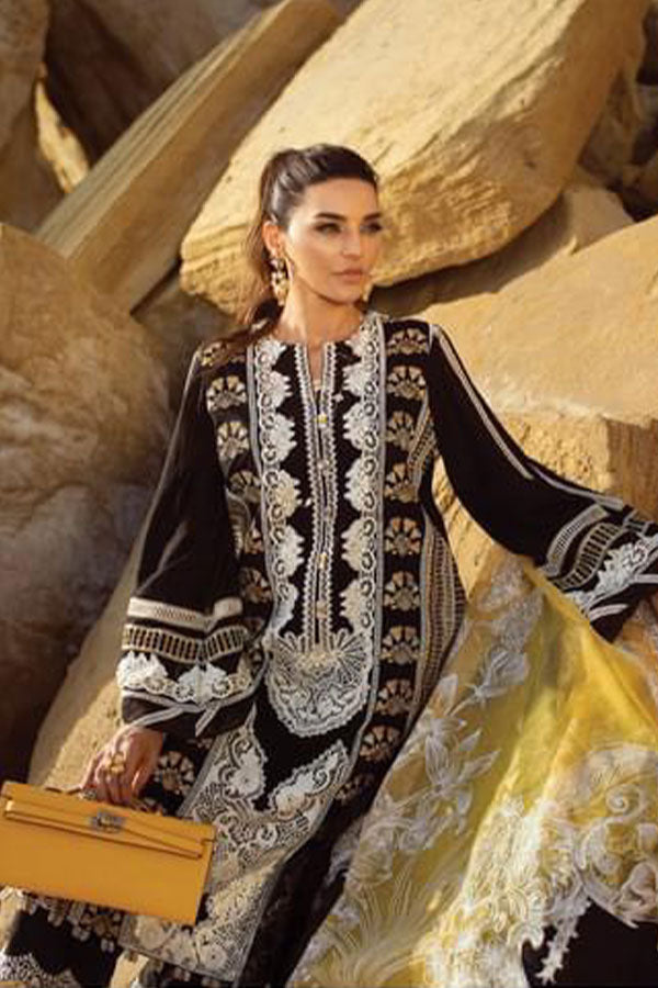 Crimson Saira Shakira Luxury Lawn`22 D#1-B