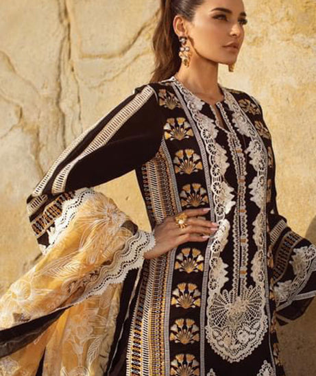 Crimson Saira Shakira Luxury Lawn`22 D#1-B