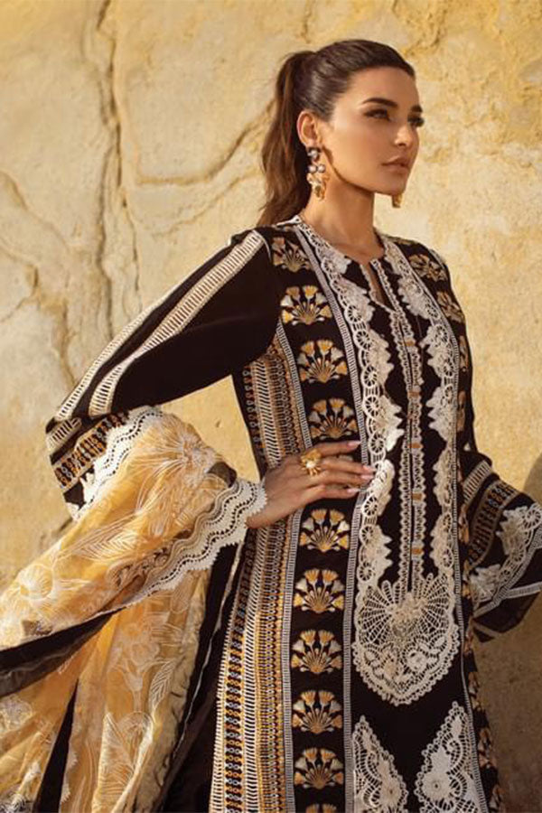 Crimson Saira Shakira Luxury Lawn`22 D#1-B