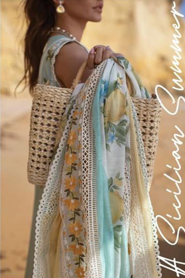 Crimson Saira Shakira Luxury Lawn`22 D#2-A