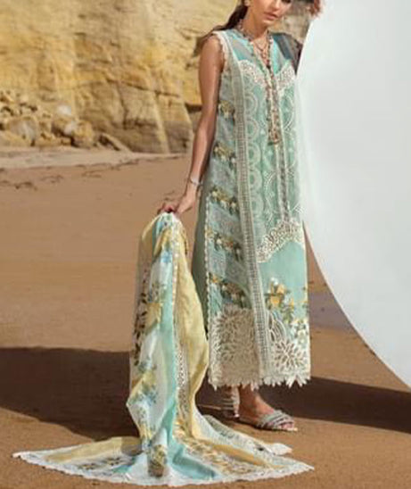 Crimson Saira Shakira Luxury Lawn`22 D#2-A