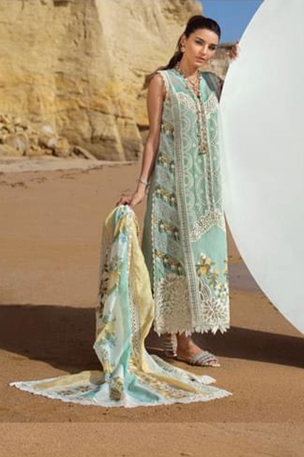 Crimson Saira Shakira Luxury Lawn`22 D#2-A