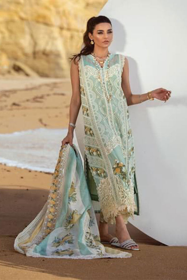 Crimson Saira Shakira Luxury Lawn`22 D#2-A