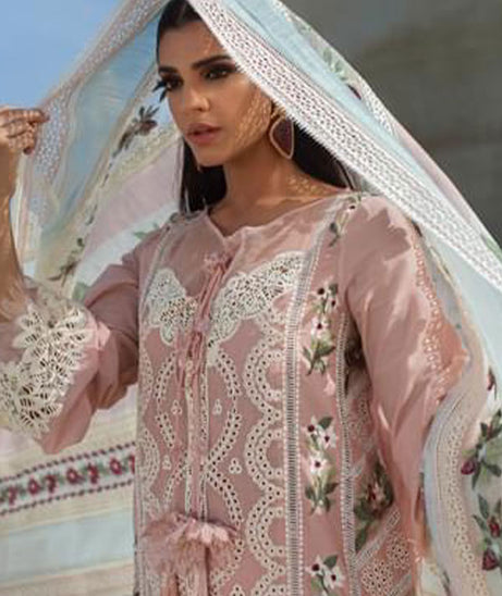 Crimson Saira Shakira Luxury Lawn`22 D#2-B