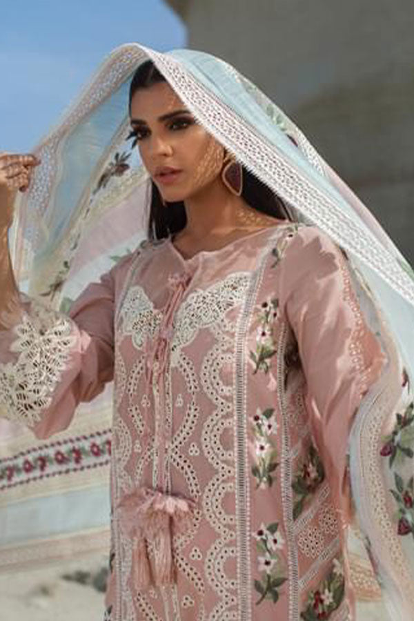 Crimson Saira Shakira Luxury Lawn`22 D#2-B