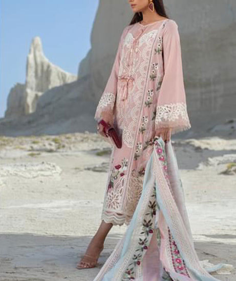 Crimson Saira Shakira Luxury Lawn`22 D#2-B