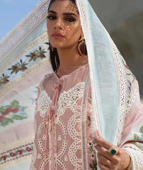 Crimson Saira Shakira Luxury Lawn`22 D#2-B