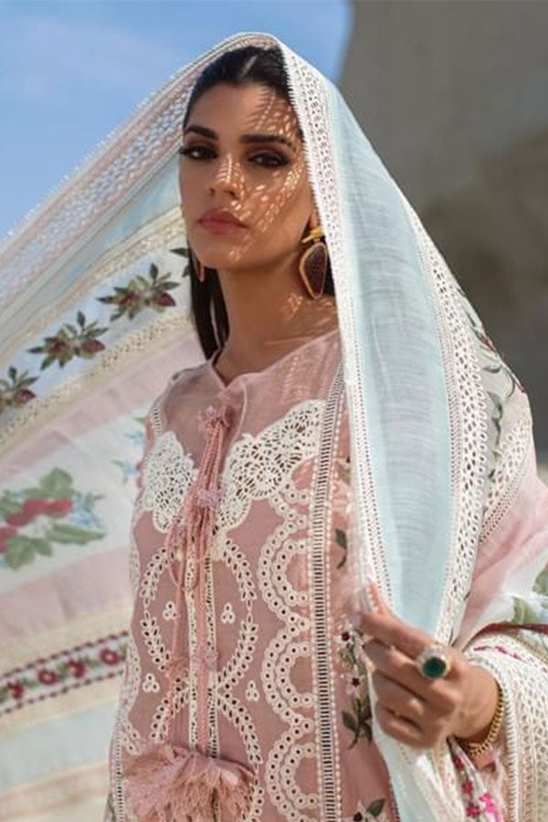 Crimson Saira Shakira Luxury Lawn`22 D#2-B
