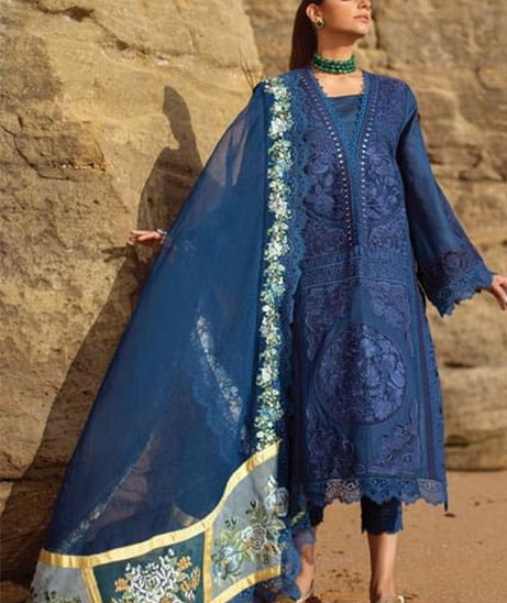 Crimson Saira Shakira Luxury Lawn`22 D#3-A