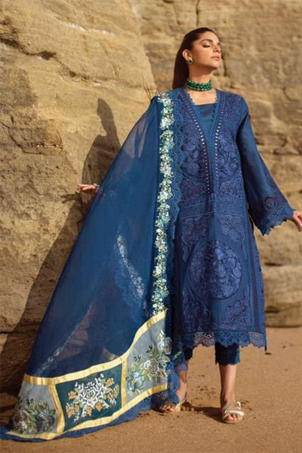Crimson Saira Shakira Luxury Lawn`22 D#3-A