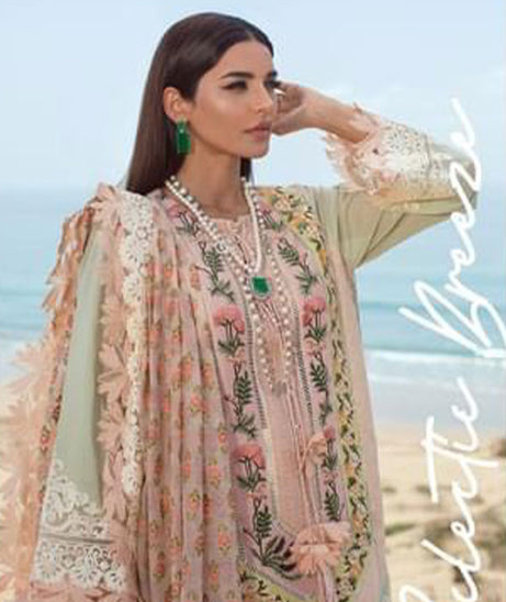 Crimson Saira Shakira Luxury Lawn`22 D#4-A