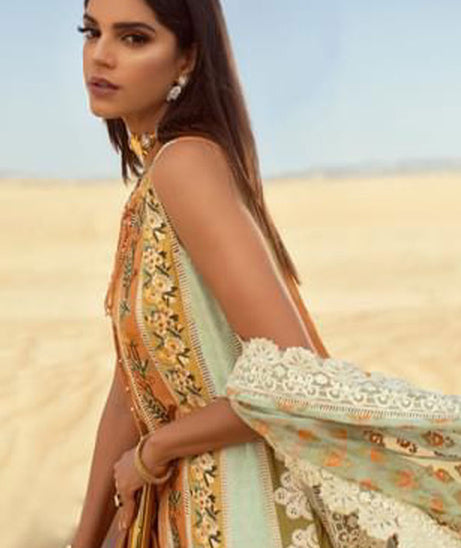 Crimson Saira Shakira Luxury Lawn`22 D#4-B