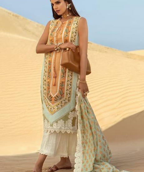 Crimson Saira Shakira Luxury Lawn`22 D#4-B