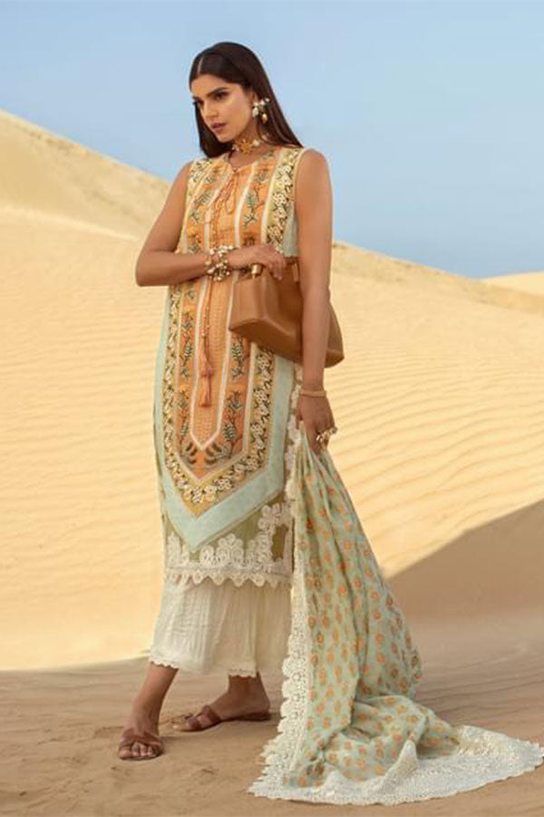 Crimson Saira Shakira Luxury Lawn`22 D#4-B