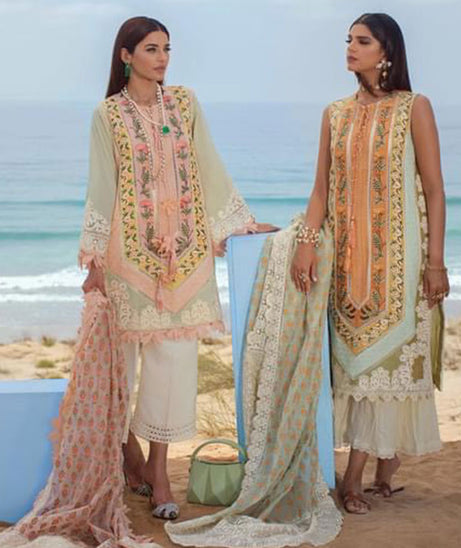 Crimson Saira Shakira Luxury Lawn`22 D#4-B