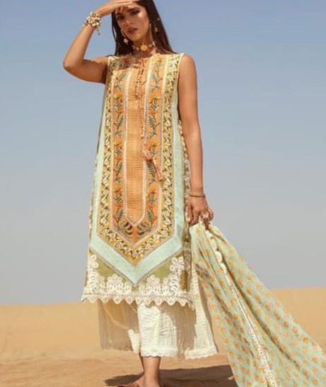 Crimson Saira Shakira Luxury Lawn`22 D#4-B