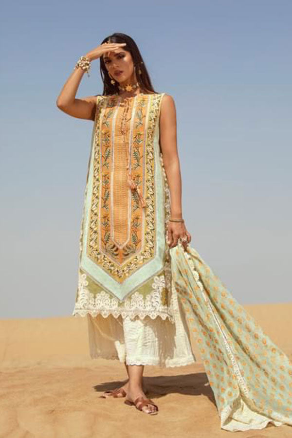 Crimson Saira Shakira Luxury Lawn`22 D#4-B