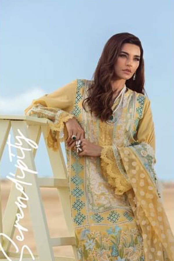 Crimson Saira Shakira Luxury Lawn`22 D#5-A