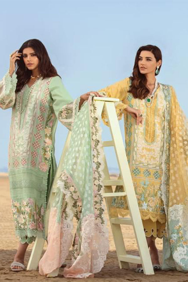 Crimson Saira Shakira Luxury Lawn`22 D#5-A