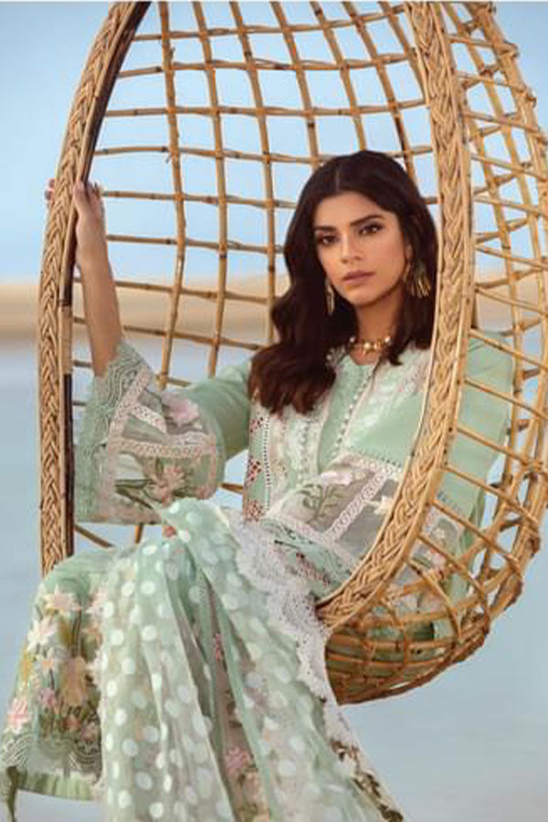 Crimson Saira Shakira Luxury Lawn`22 D#5-B
