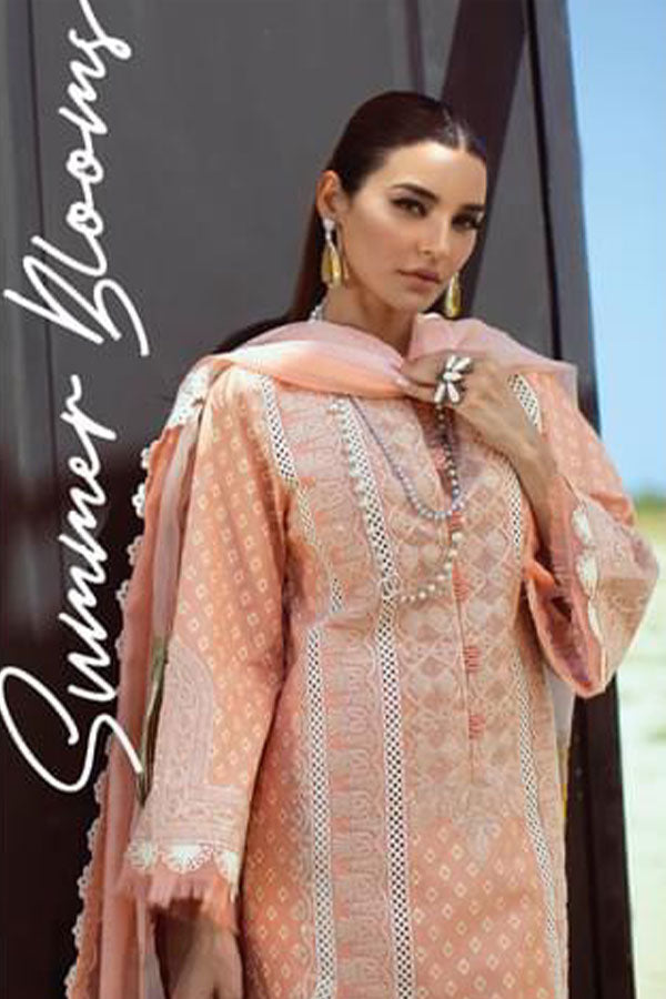 Crimson Saira Shakira Luxury Lawn`22 D#6-B