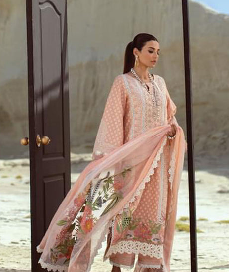 Crimson Saira Shakira Luxury Lawn`22 D#6-B