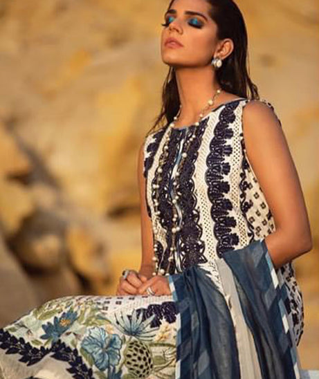 Crimson Saira Shakira Luxury Lawn`22 D#6-A