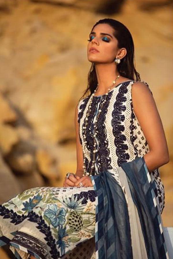 Crimson Saira Shakira Luxury Lawn`22 D#6-A