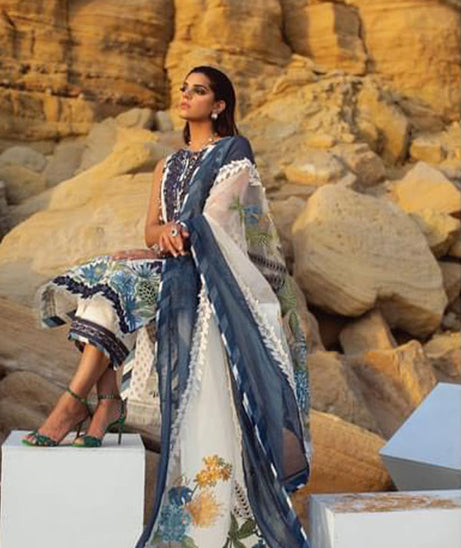 Crimson Saira Shakira Luxury Lawn`22 D#6-A