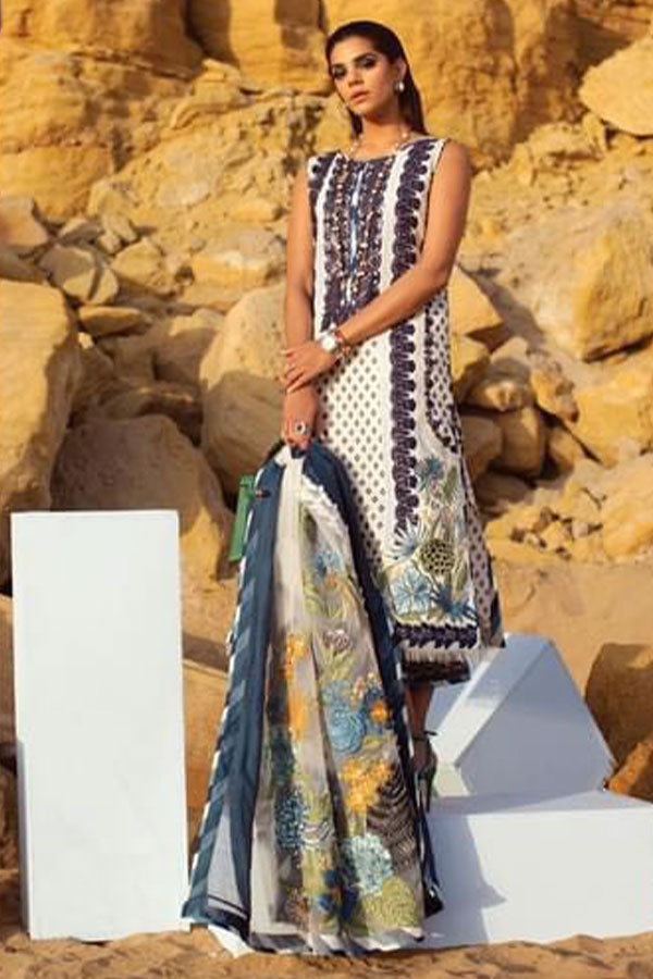 Crimson Saira Shakira Luxury Lawn`22 D#6-A