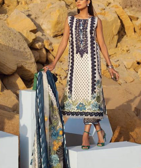Crimson Saira Shakira Luxury Lawn`22 D#6-A