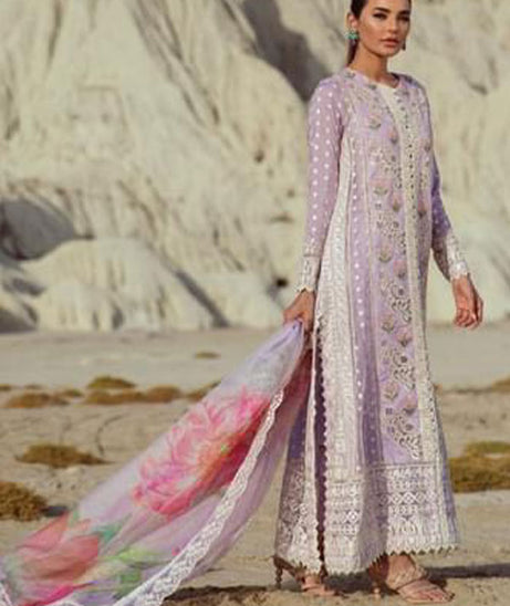 Crimson Saira Shakira Luxury Lawn`22 D#7-A
