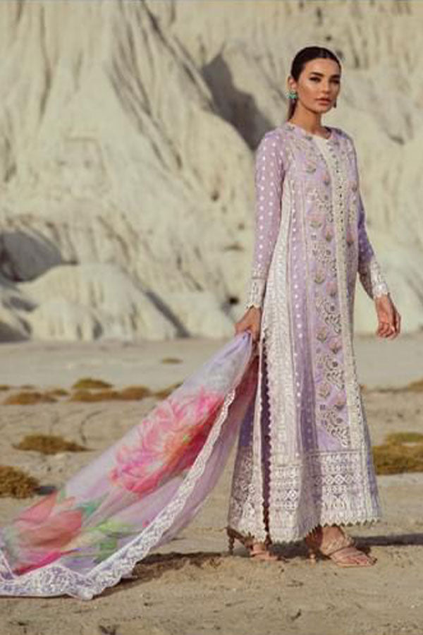 Crimson Saira Shakira Luxury Lawn`22 D#7-A