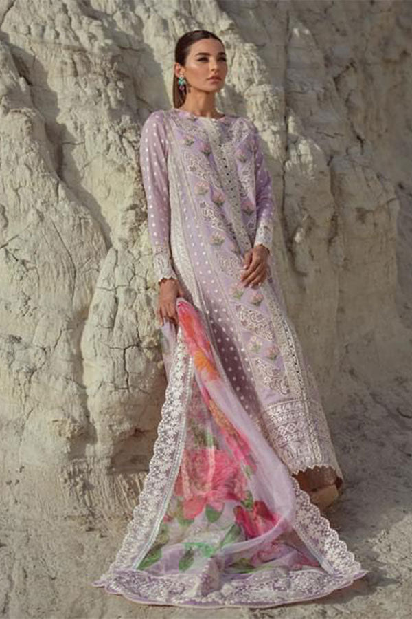 Crimson Saira Shakira Luxury Lawn`22 D#7-A