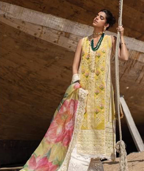 Crimson Saira Shakira Luxury Lawn`22 D#7-B