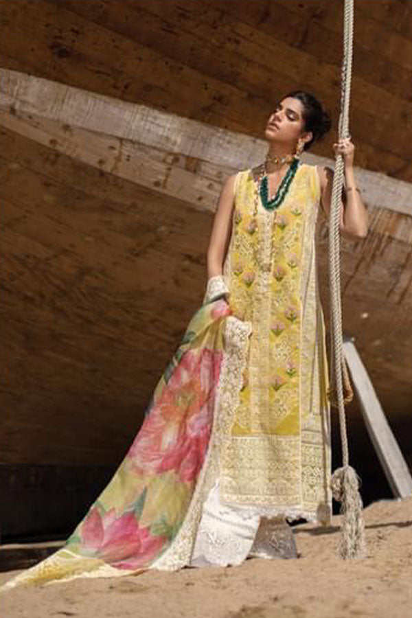 Crimson Saira Shakira Luxury Lawn`22 D#7-B