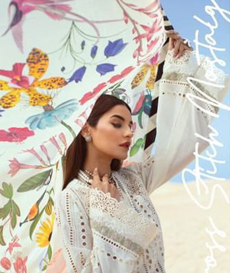 Crimson Saira Shakira Luxury Lawn`22 D#8-A