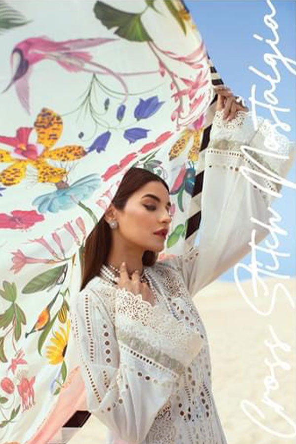 Crimson Saira Shakira Luxury Lawn`22 D#8-A