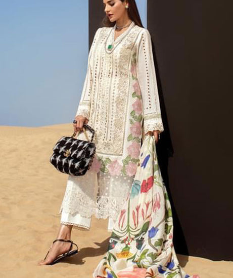 Crimson Saira Shakira Luxury Lawn`22 D#8-A