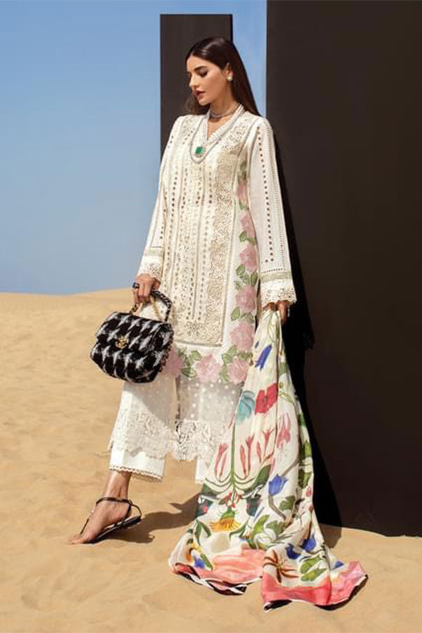 Crimson Saira Shakira Luxury Lawn`22 D#8-A