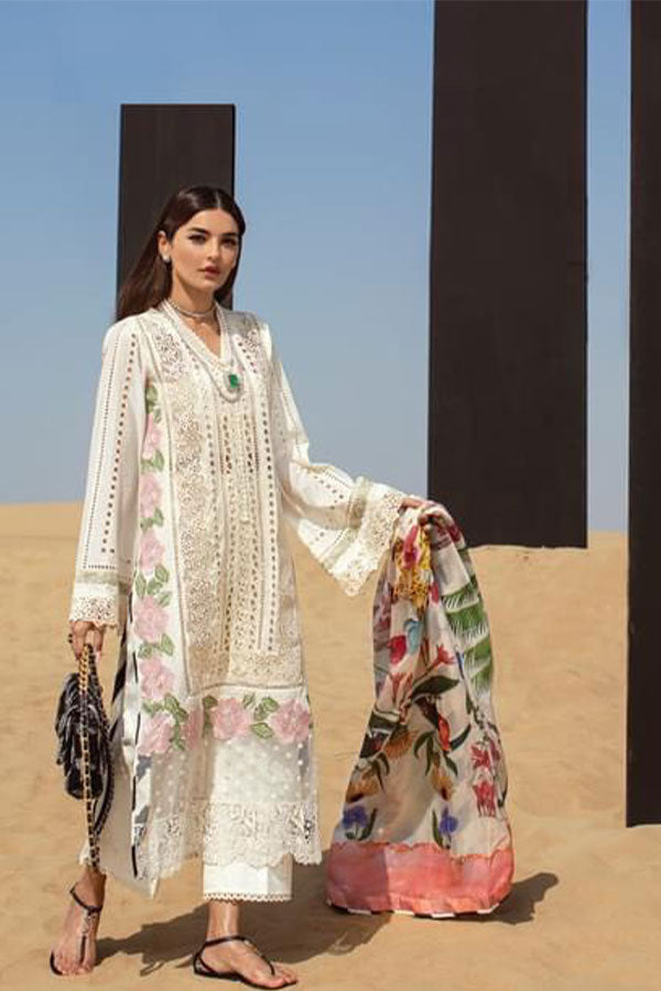 Crimson Saira Shakira Luxury Lawn`22 D#8-A