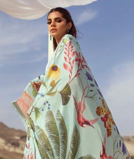 Crimson Saira Shakira Luxury Lawn`22 D#8-B