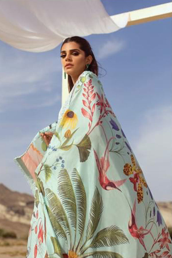Crimson Saira Shakira Luxury Lawn`22 D#8-B