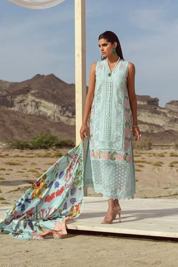 Crimson Saira Shakira Luxury Lawn`22 D#8-B