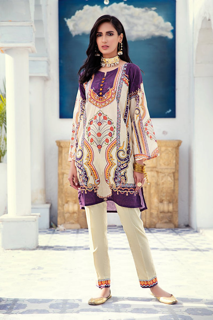 Cross Stitch Lawn Collection`21 2Pc D#20