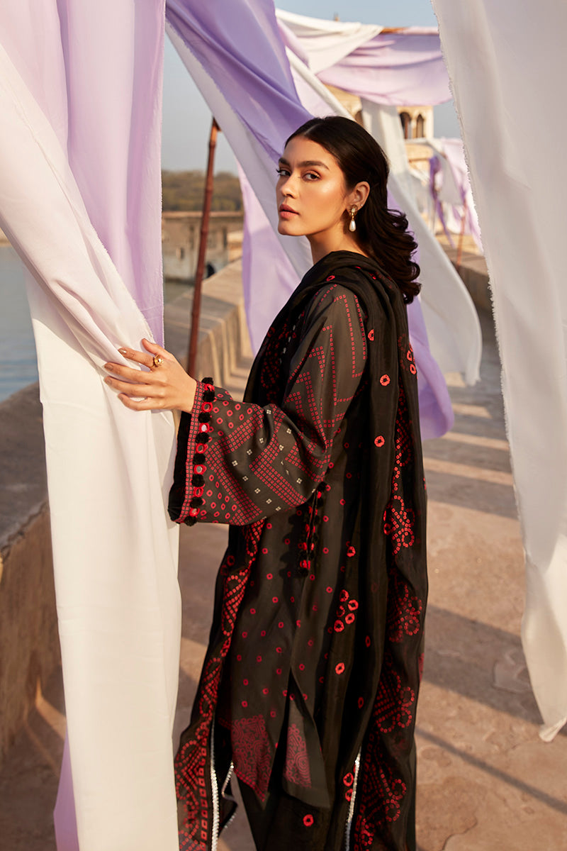 Cross Stitch Mehrbano Premium Lawn'22 D#13